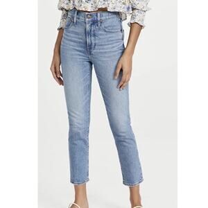 Madewell The Perfect Vintage Jean High rise Women's Blue Wash Denim Size 23